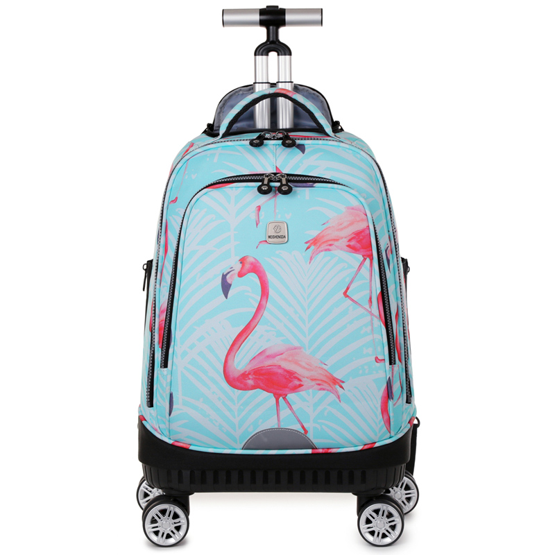 Travel Router Accessories - Rolling Backpack with Spinner Wheels, Roller