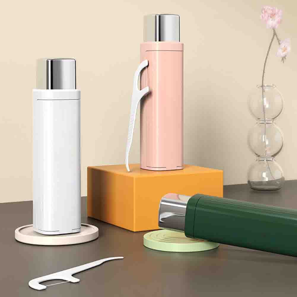 Travel Router Accessories - Portable Automatic Dental Floss Storage Box