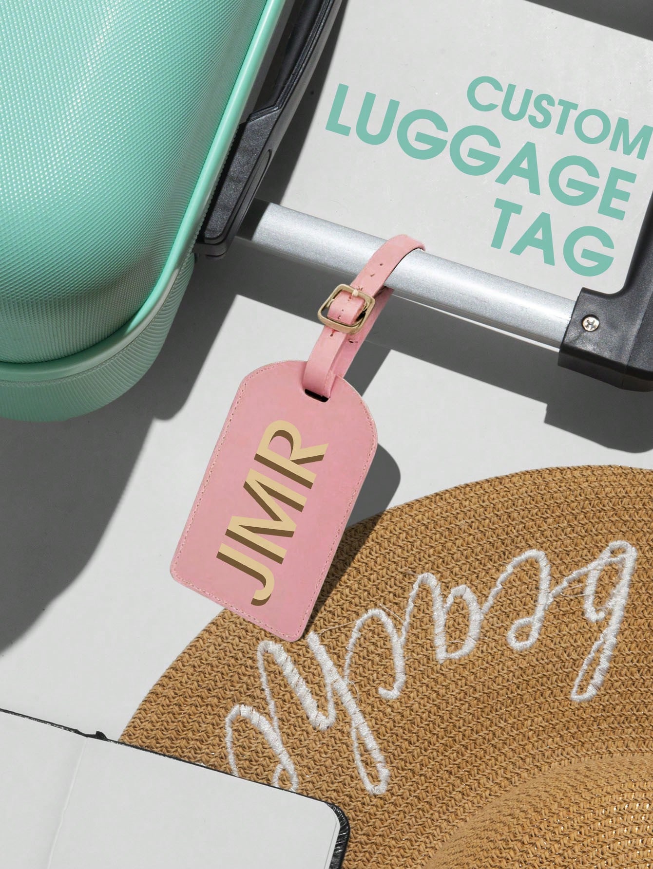 Personalized Initial Luggage T - Travel Accessories Baby ulasan dan harga