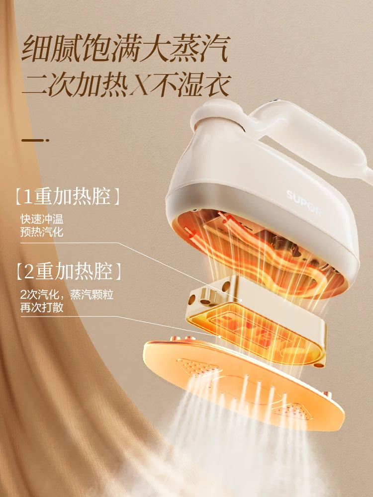 220V Supor Handheld Steamer Po - Mini Iron Travel ulasan dan harga