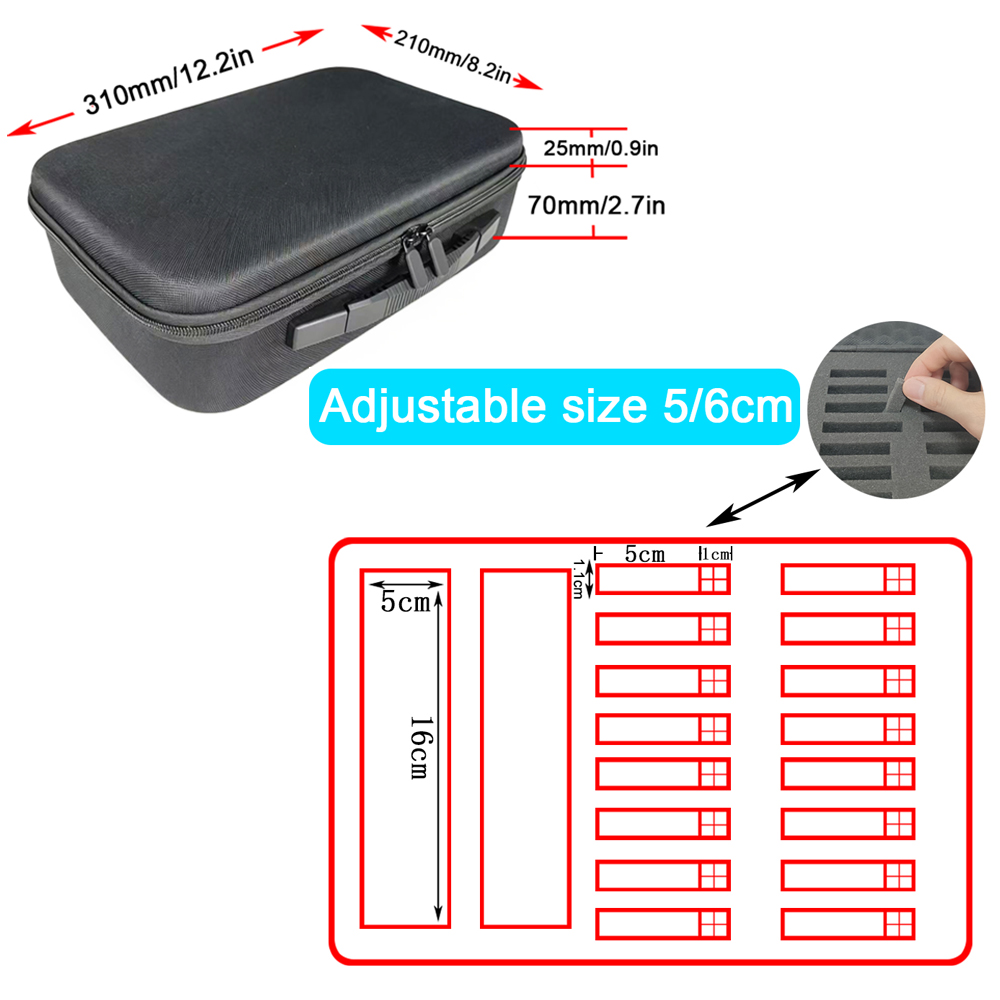 Hard Case For Hair Clippers Wi - Travel Router Accessories ulasan dan harga