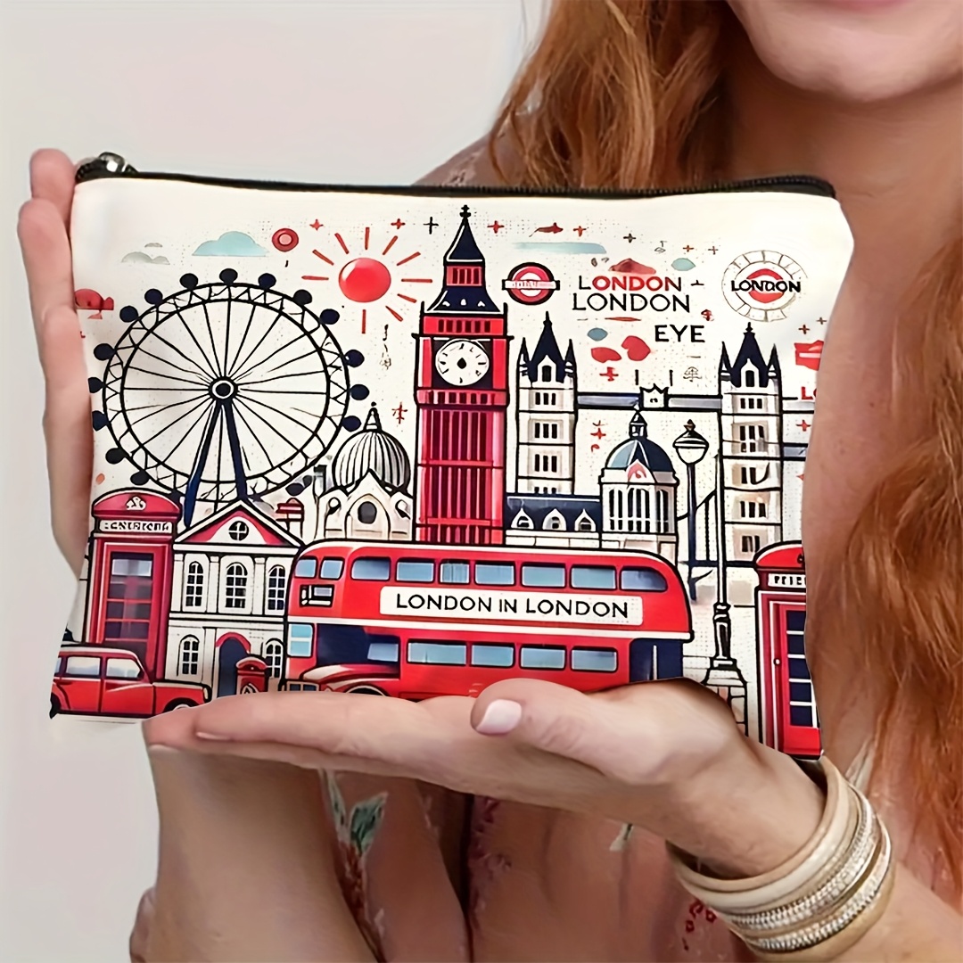 A London travel gift makeup ba - Travel Accessories London ulasan dan harga