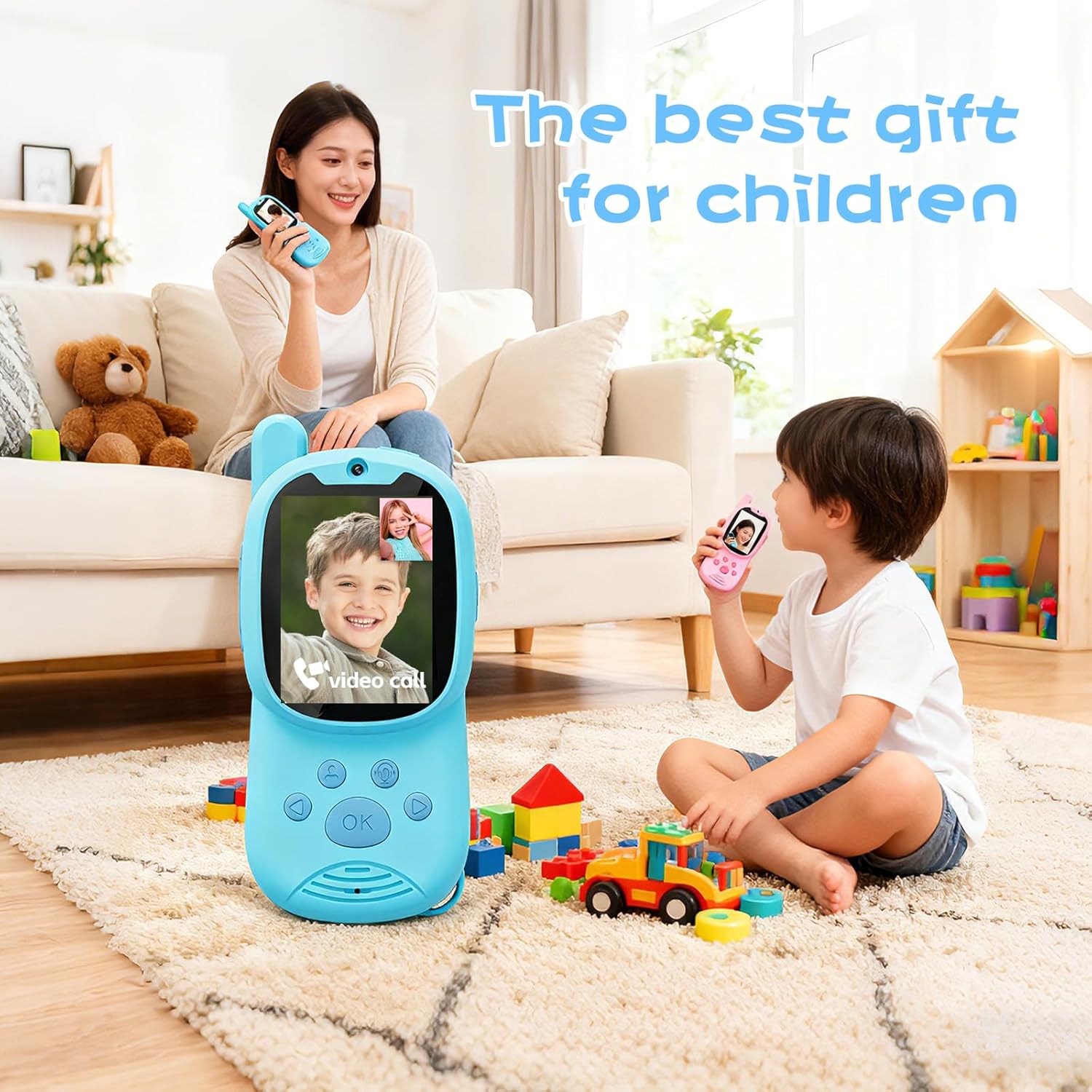 Walkie Talkies for Kids Rechar - Travel Accessories For Toddlers ulasan dan harga