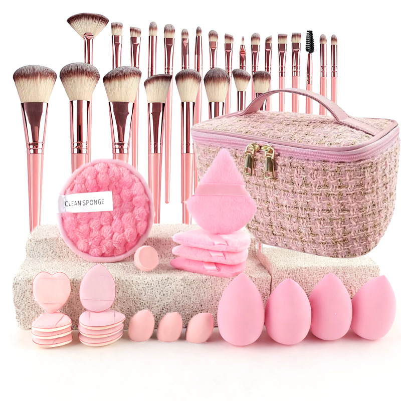 Makeup Brush Set Chic Fragranc - Travel Accessories Set ulasan dan harga