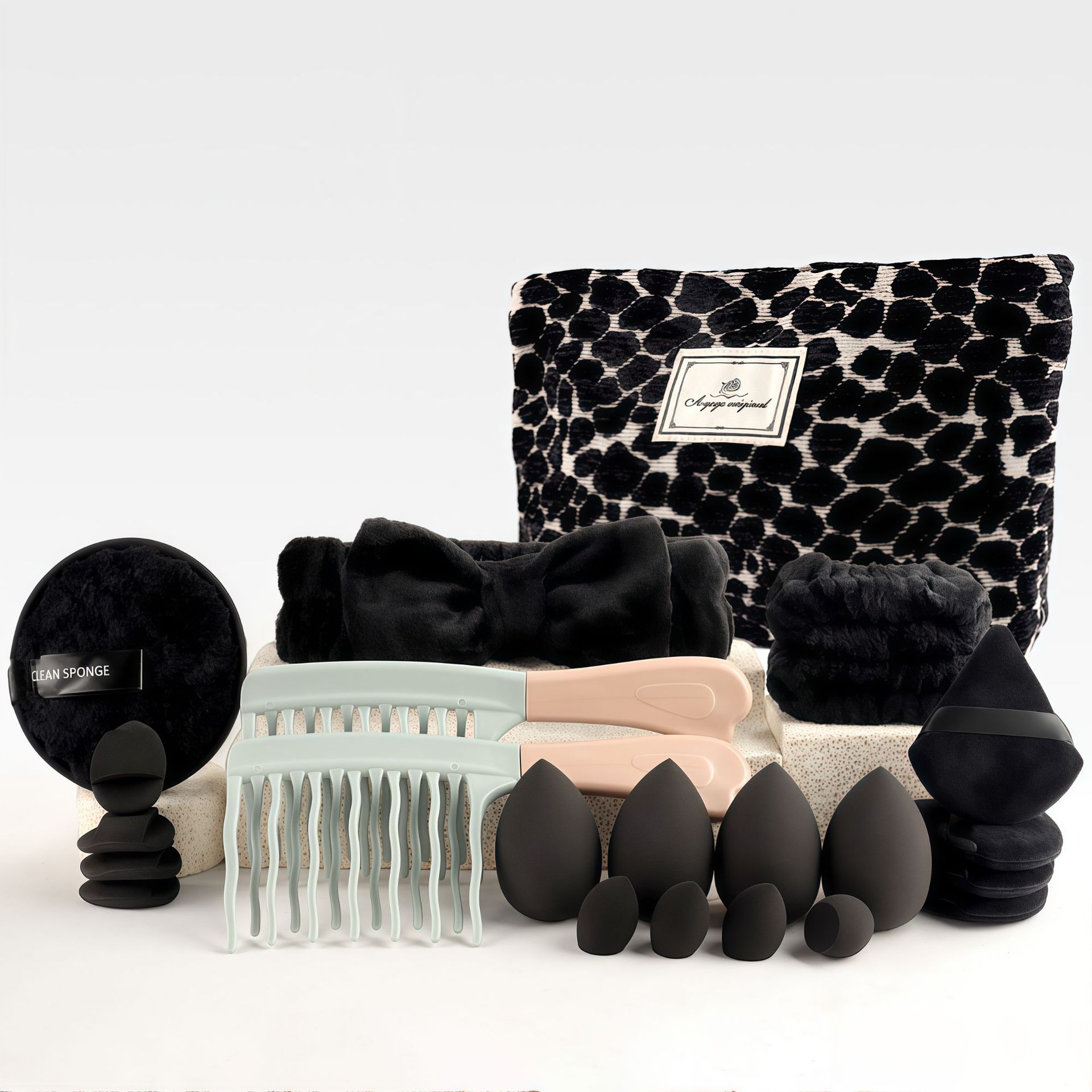 Makeup Brush Set Chic Fragranc - Travel Accessories Set ulasan dan harga