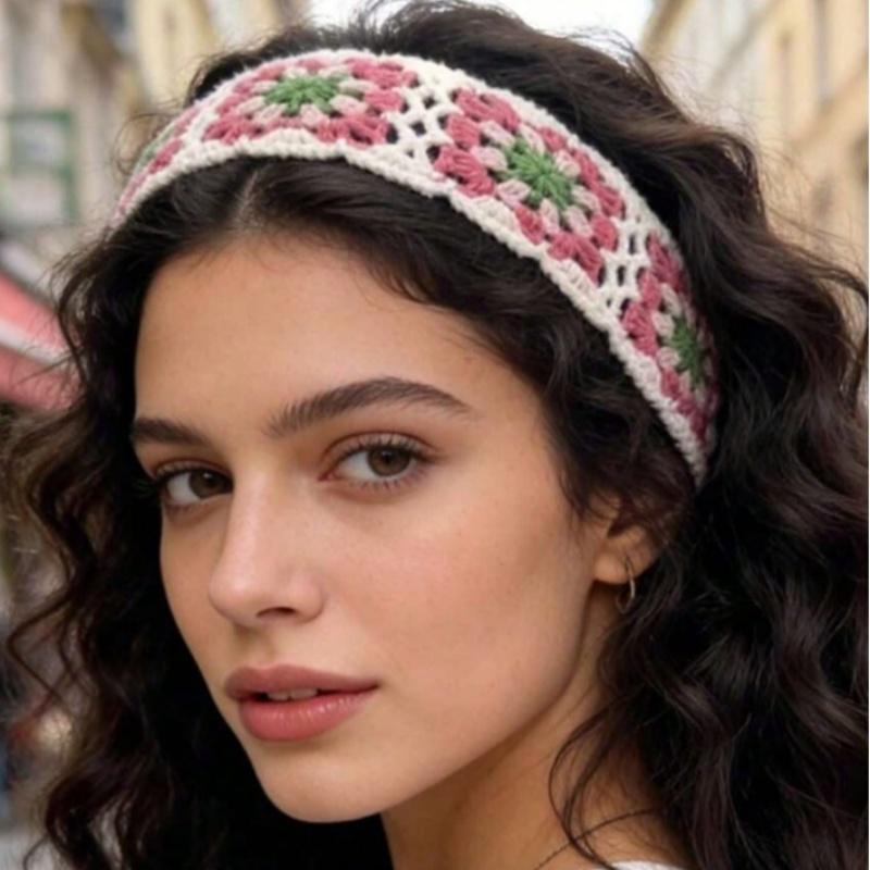 Hawaii Flower Headband Knitted - Travel Accessories Hawaii ulasan dan harga