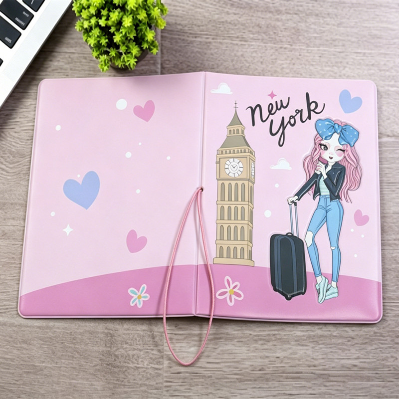 London Bus PVC Passport Holder - Travel Accessories London ulasan dan harga