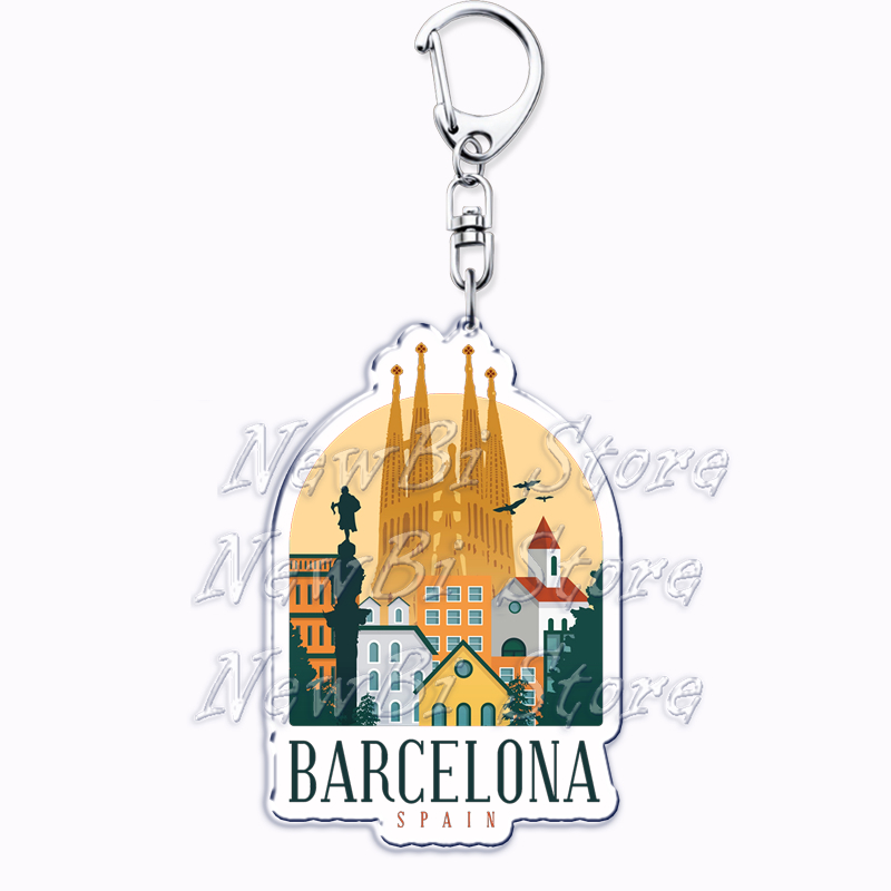 Hot Travel Cites Keychains for - Travel Accessories London ulasan dan harga