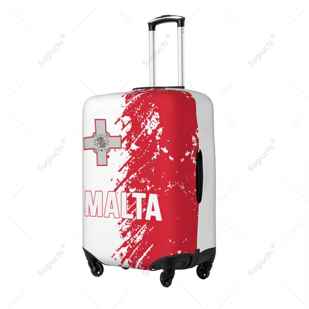 Malta Flag Luggage Cover Suitc - Travel Accessories Malta ulasan dan harga