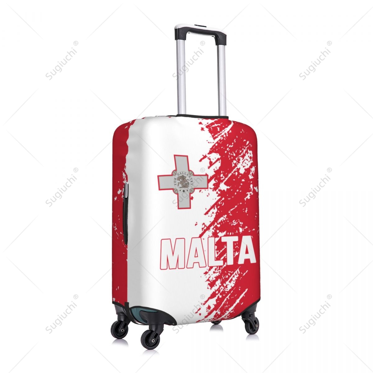 Malta Flag Luggage Cover Suitc - Travel Accessories Malta ulasan dan harga