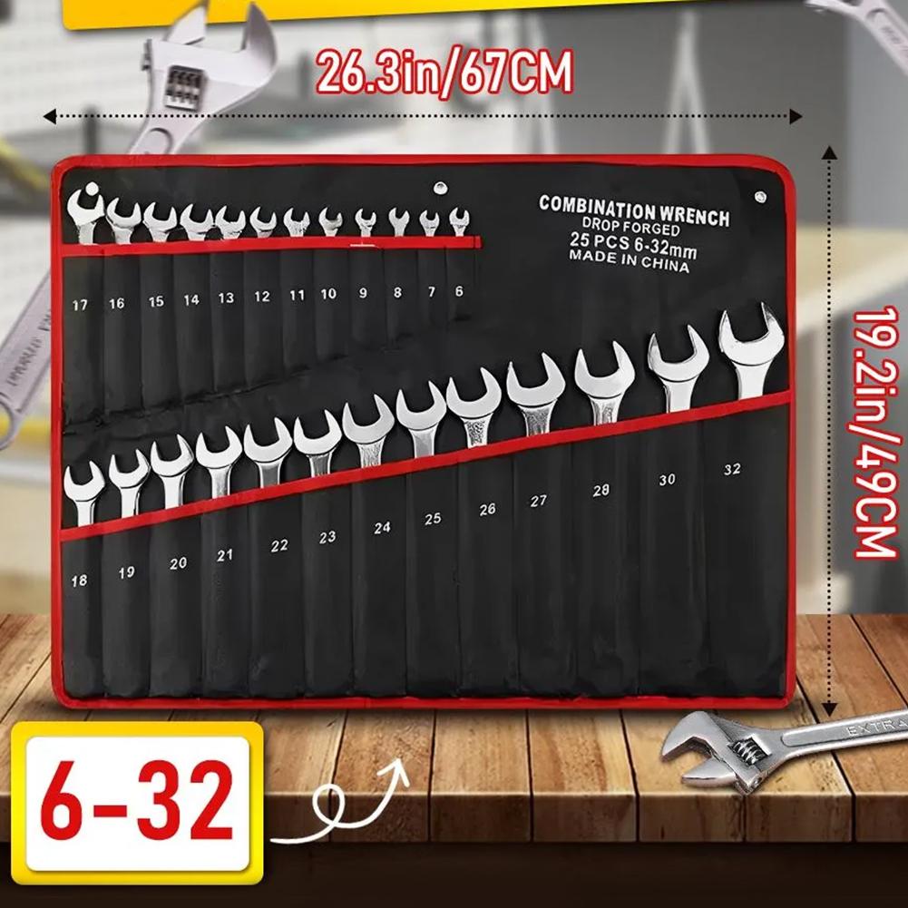 Canvas Wrench Roll Up Tool Bag - Travel Router Accessories ulasan dan harga