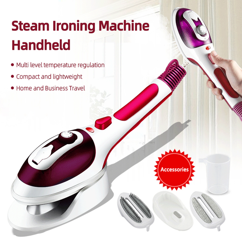110V/220V Handheld Steam Iron  - Mini Iron Travel ulasan dan harga