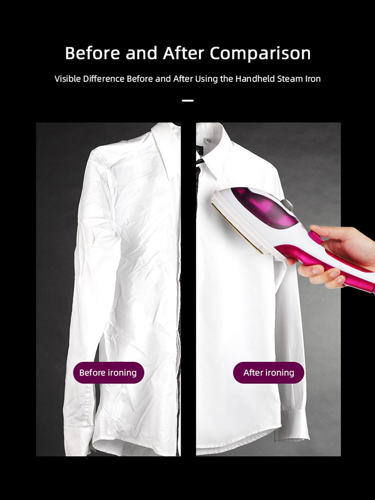 110V/220V Handheld Steam Iron  - Mini Iron Travel ulasan dan harga