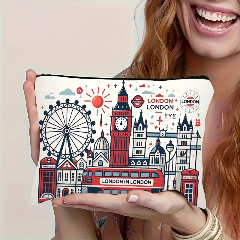 London Building Pattern, Multi - Travel Accessories London ulasan dan harga