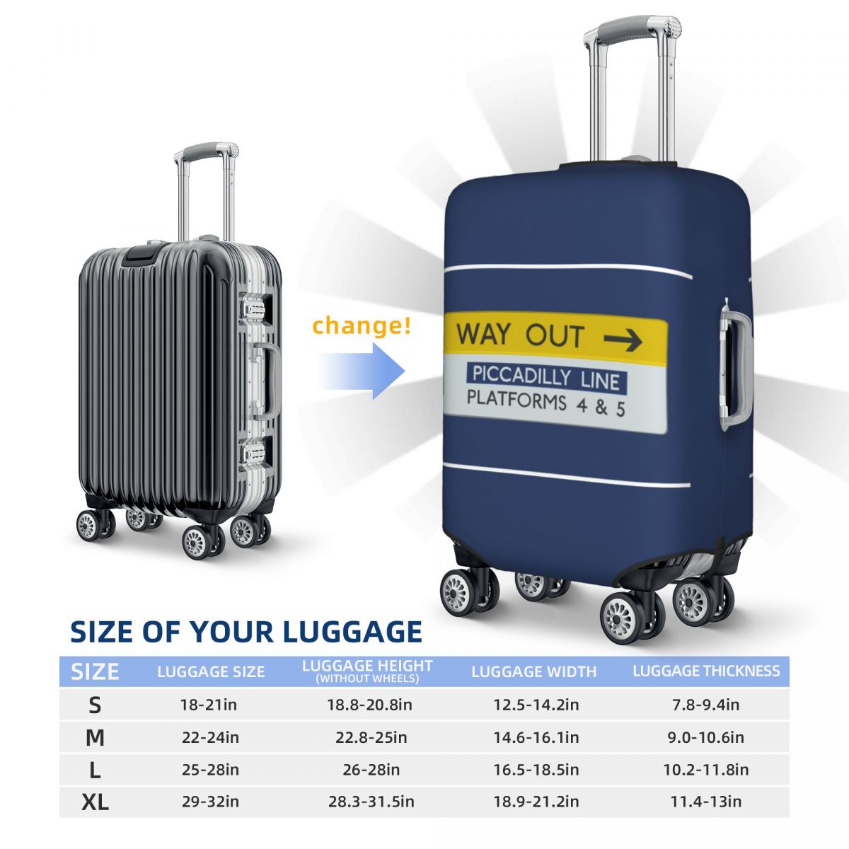 London Underground Way Out Sig - Travel Accessories London ulasan dan harga