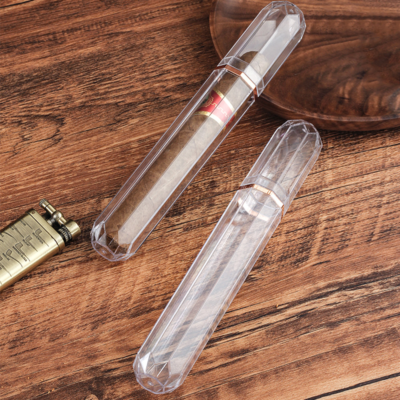 Acrylic Travel Cigar Tube Fash - Travel Accessories Box ulasan dan harga