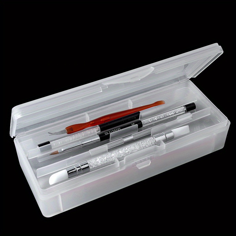 Transparent Nail Studio Set Na - Travel Accessories Box ulasan dan harga