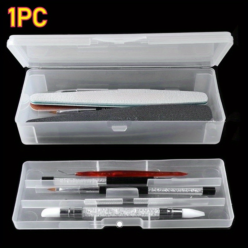 Transparent Nail Studio Set Na - Travel Accessories Box ulasan dan harga