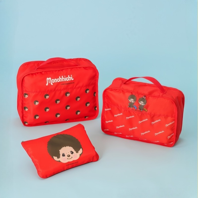 3pcs/set Monchhichi Cartoon St - Travel Accessories Set ulasan dan harga