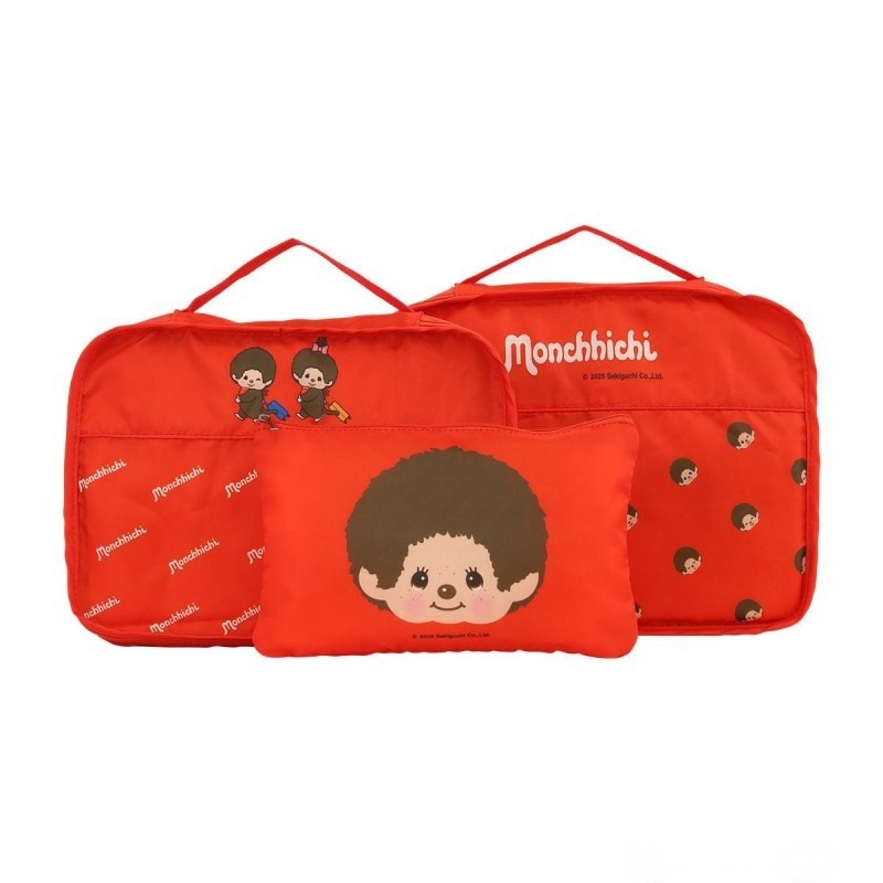 3pcs/set Monchhichi Cartoon St - Travel Accessories Set ulasan dan harga
