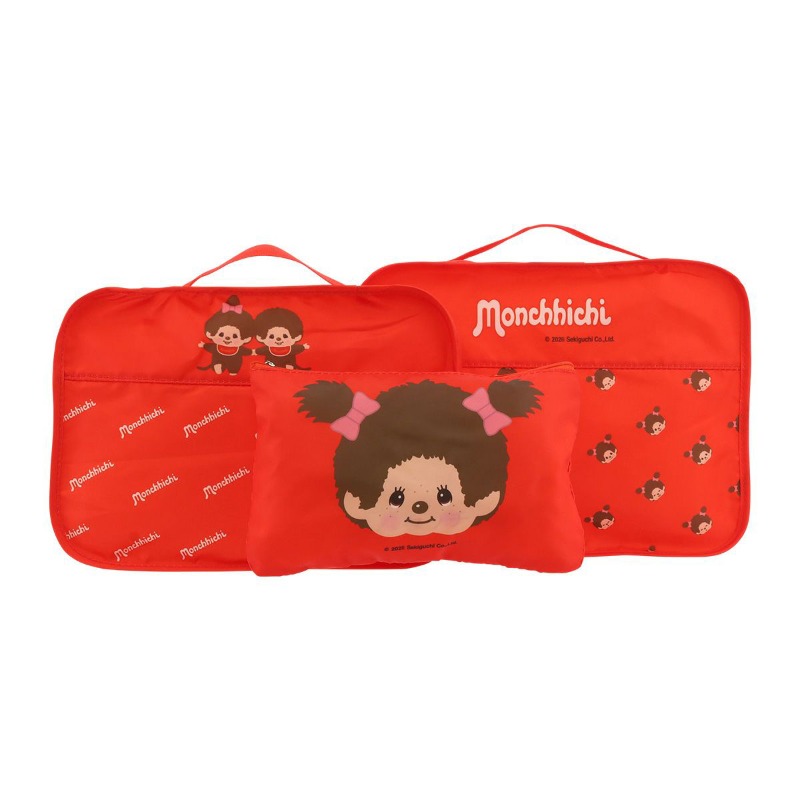 3pcs/set Monchhichi Cartoon St - Travel Accessories Set ulasan dan harga