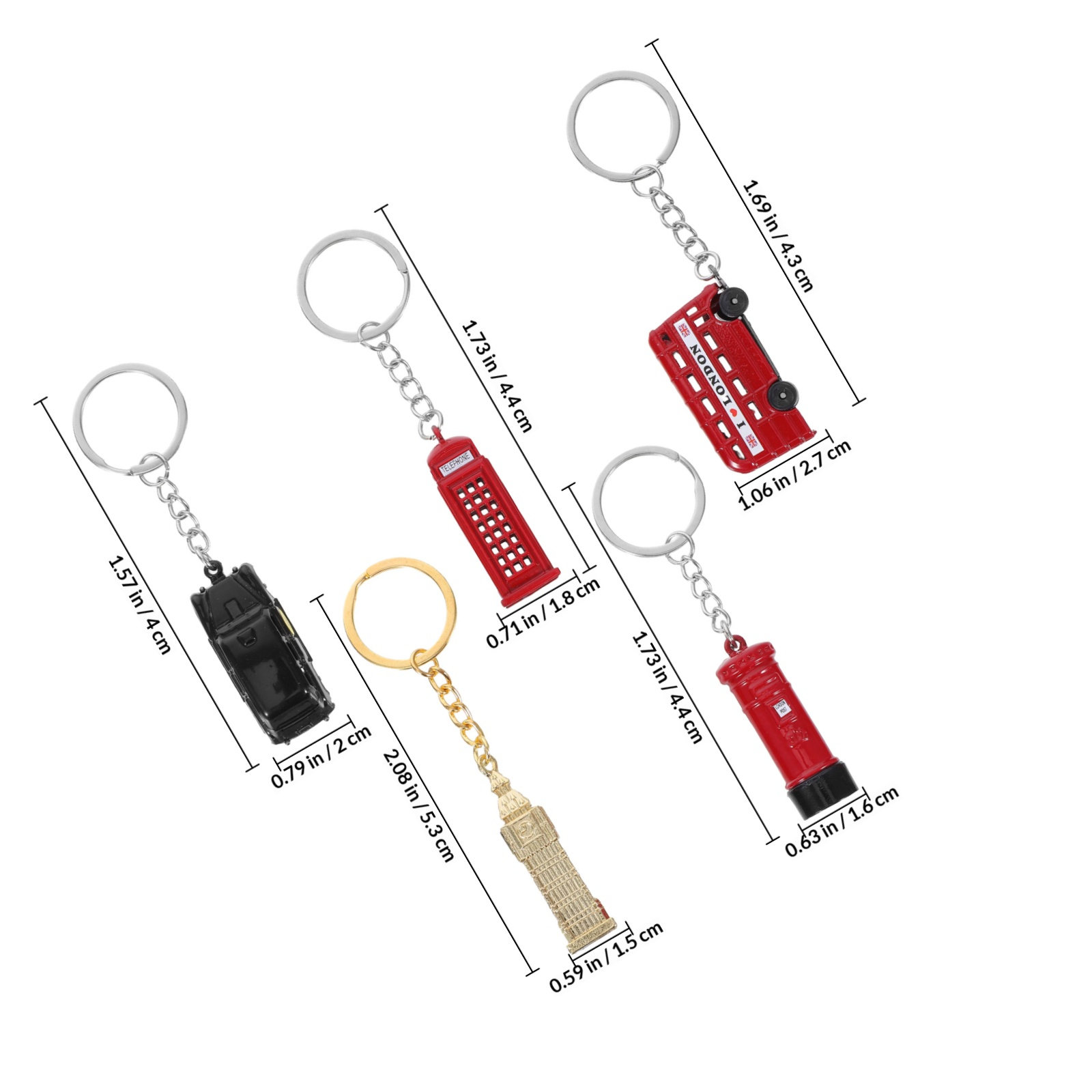 5Pcs London Souvenir British K - Travel Accessories London ulasan dan harga