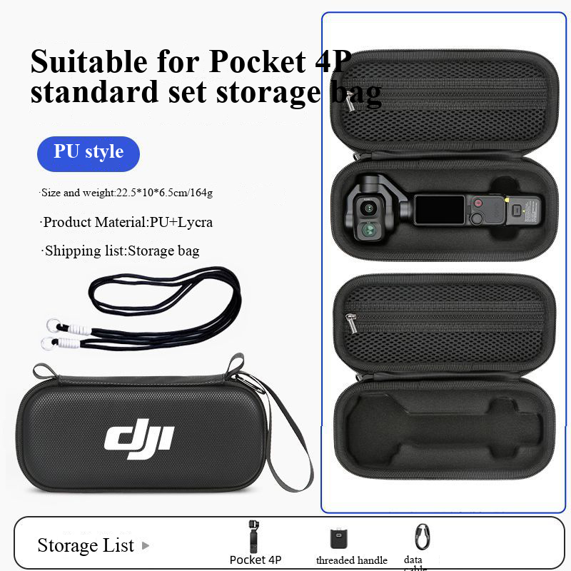 Storage Bag For DJI Pocket 4 P - Camera Bag Travel ulasan dan harga