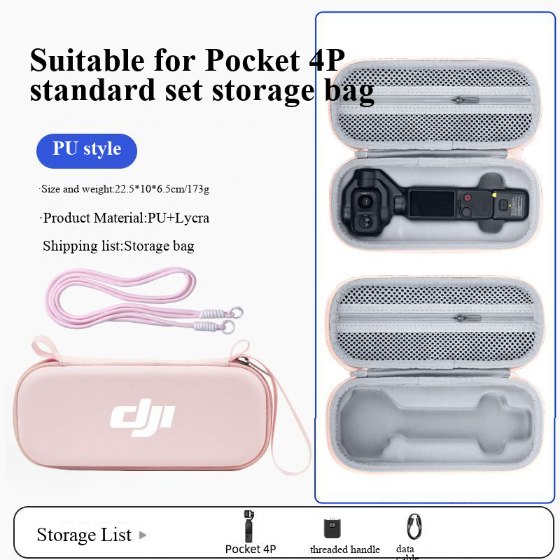 Storage Bag For DJI Pocket 4 P - Camera Bag Travel ulasan dan harga