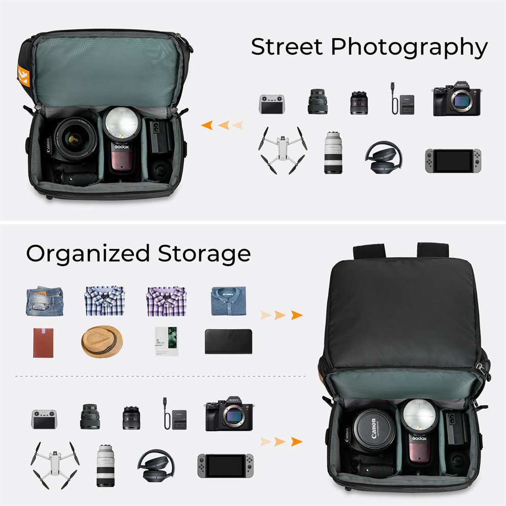 K&F CONCEPT 22L Camera Backpac - Camera Bag Travel ulasan dan harga