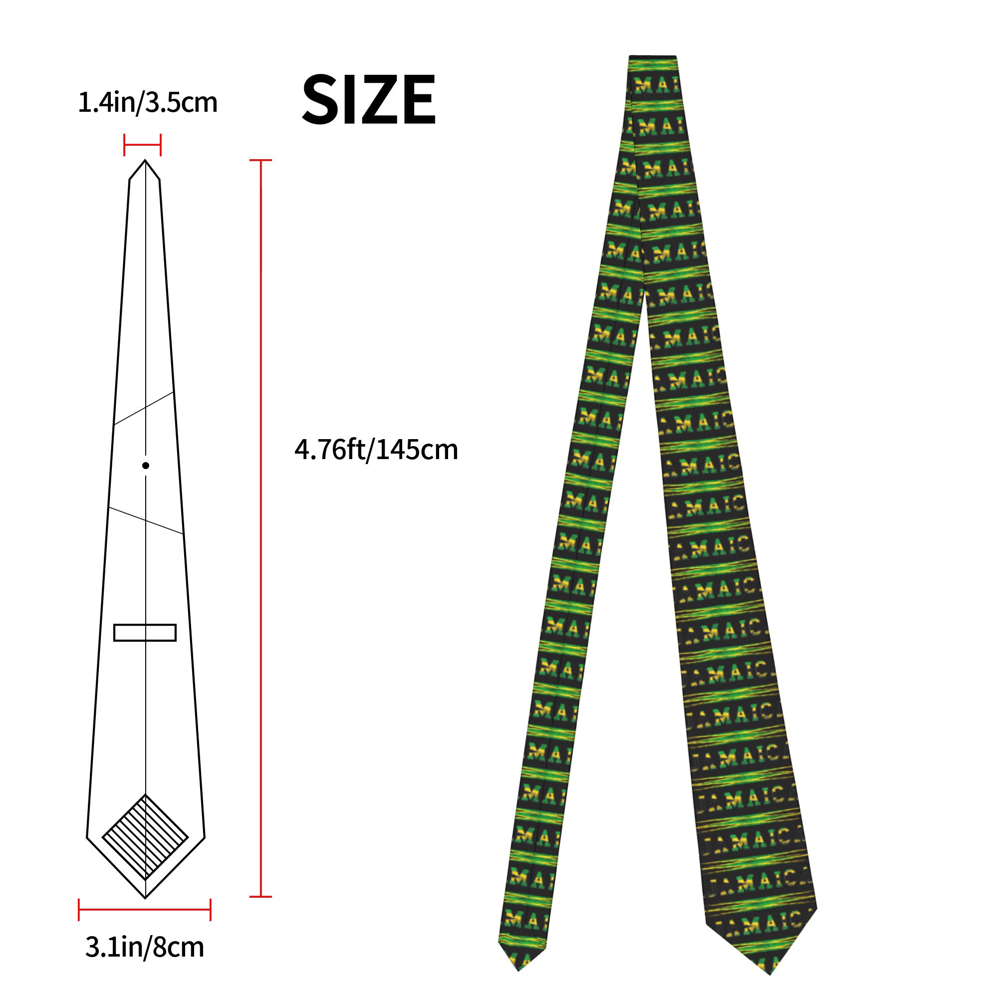 Men's Tie Jamaica Vacation Jam - Travel Accessories For Jamaica ulasan dan harga