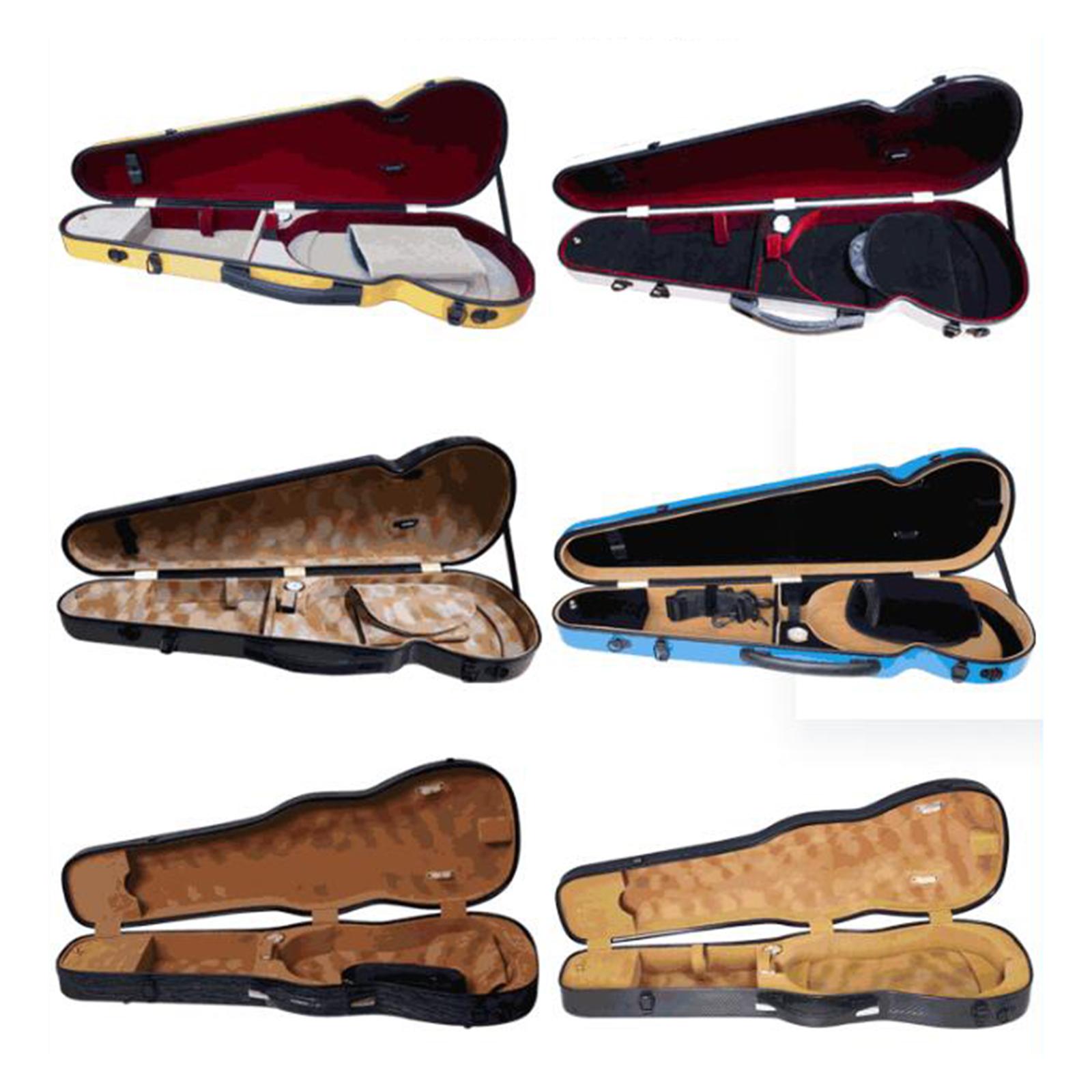 Carbon Fiber Violin Case 4/4 L - Travel Accessories Box ulasan dan harga