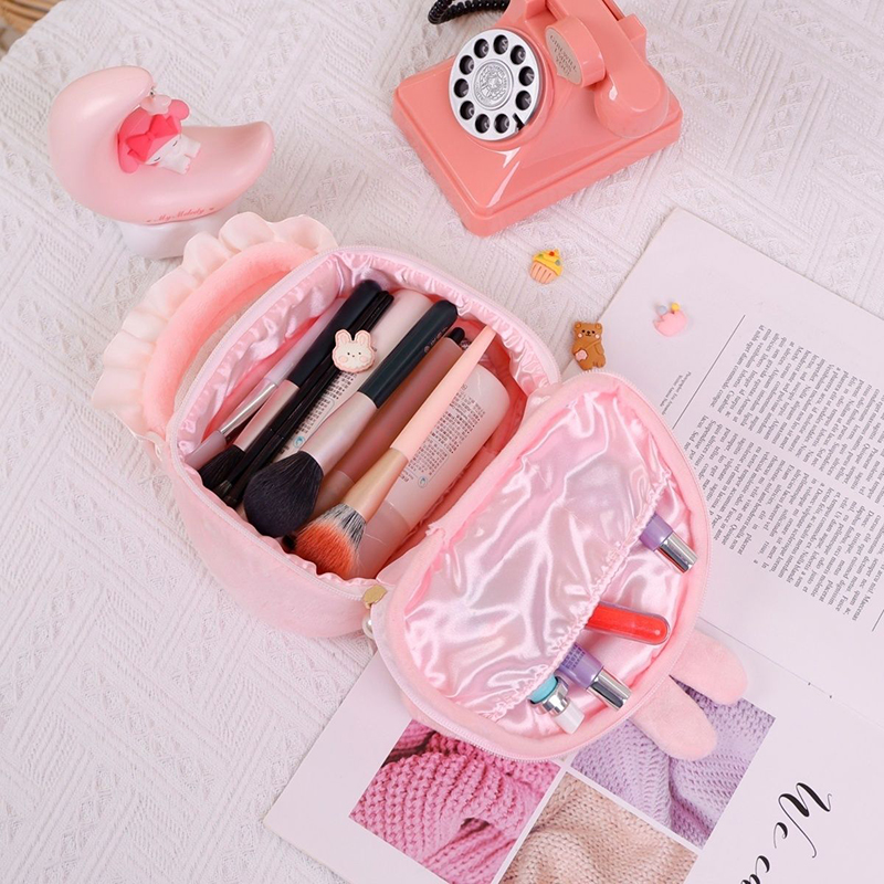 My Melody Plush Handheld Cosme - Camera Bag Travel ulasan dan harga