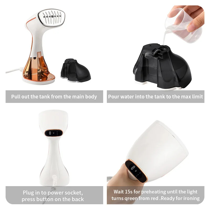 Portable Handheld Steam Iron P - Mini Iron Travel ulasan dan harga