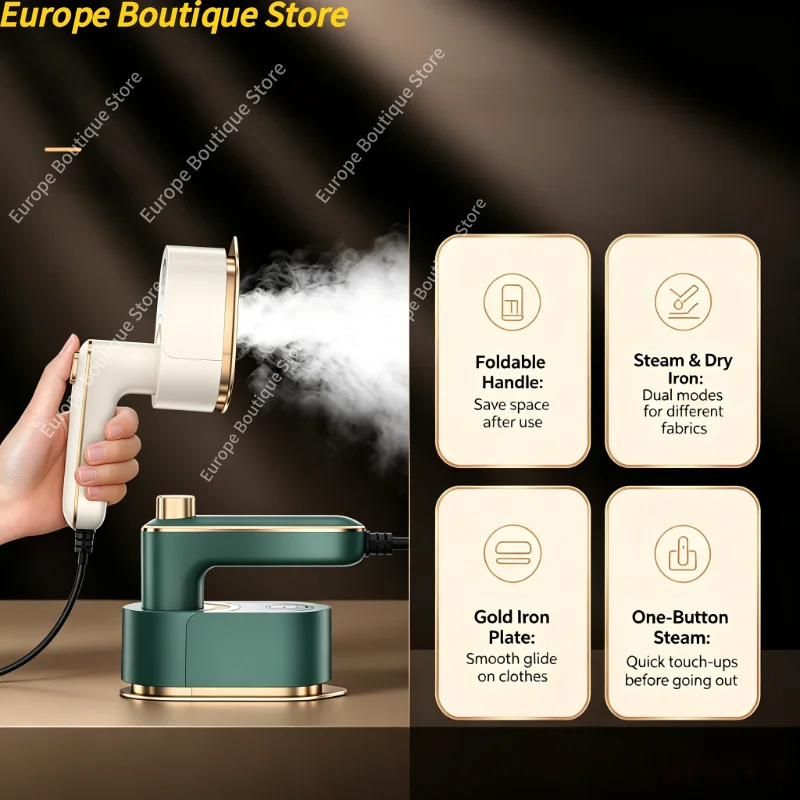 Foldable Mini Portable Handhel - Mini Iron Travel ulasan dan harga
