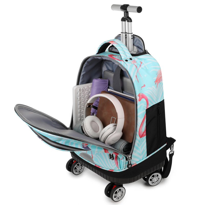 Rolling Backpack with Spinner  - Travel Router Accessories ulasan dan harga