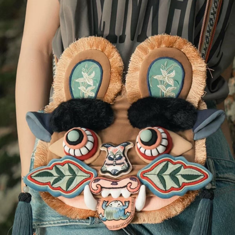 Chinese Style Faux Fur Plush B - Travel Accessories For Toddlers ulasan dan harga