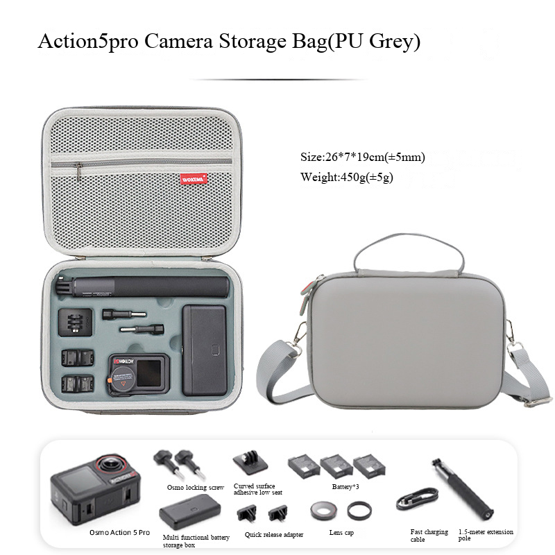 For DJI Osmo Action 3/4/5 pro  - Camera Bag Travel ulasan dan harga