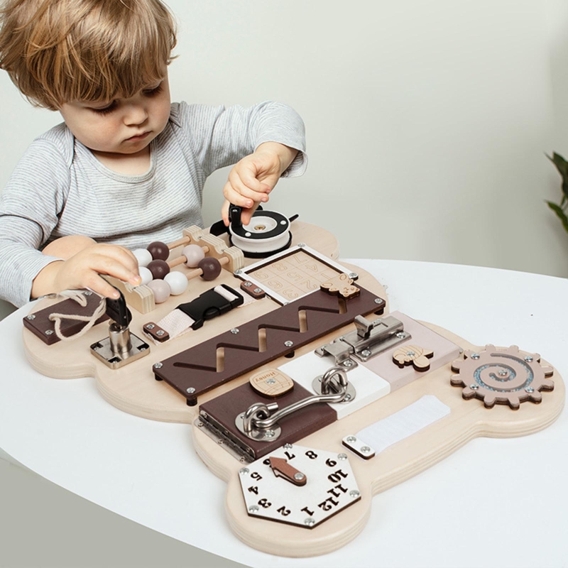 Montessori Activity Board Toy  - Travel Accessories Baby ulasan dan harga