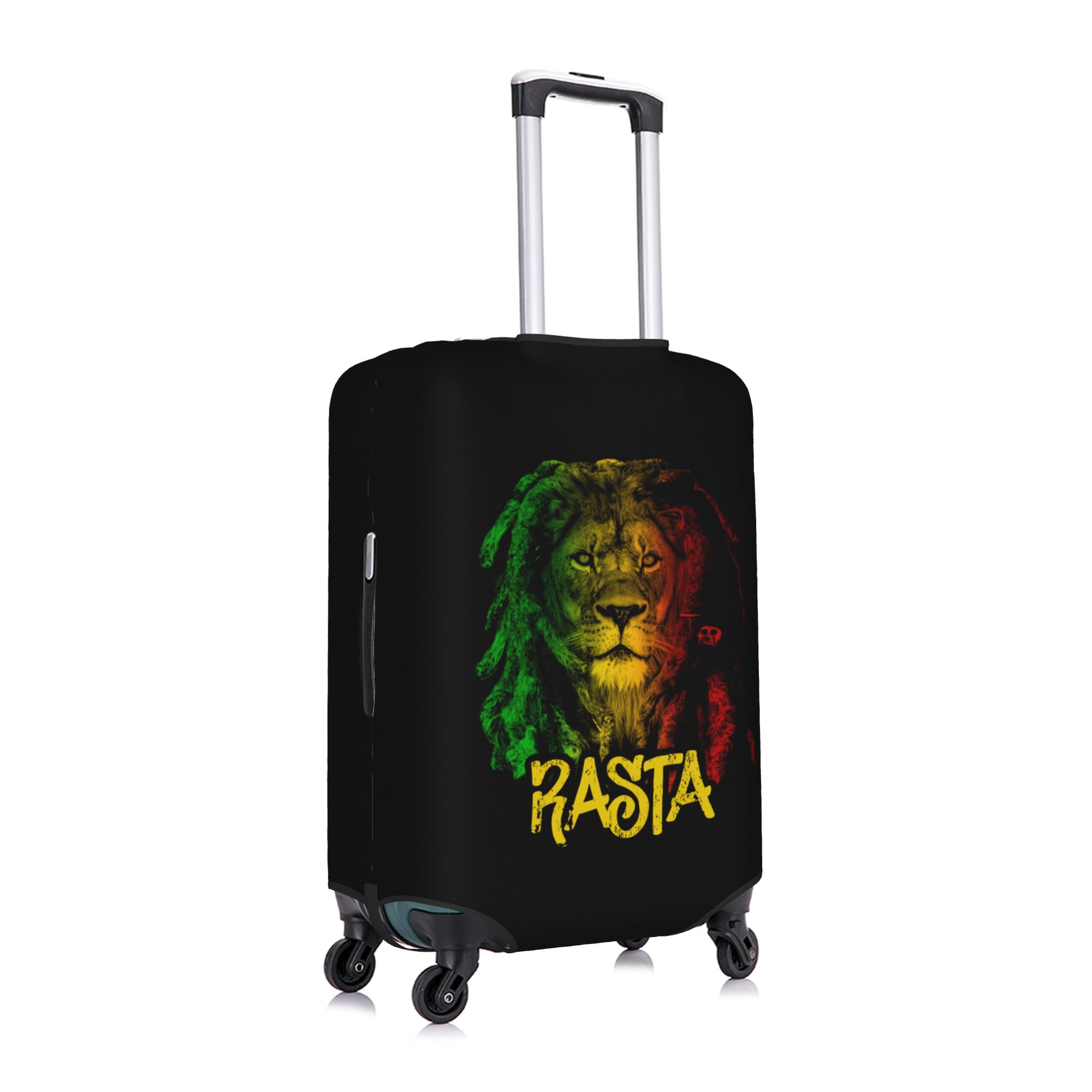 Jamaica Flag Rasta Luggage Cov - Travel Accessories For Jamaica ulasan dan harga