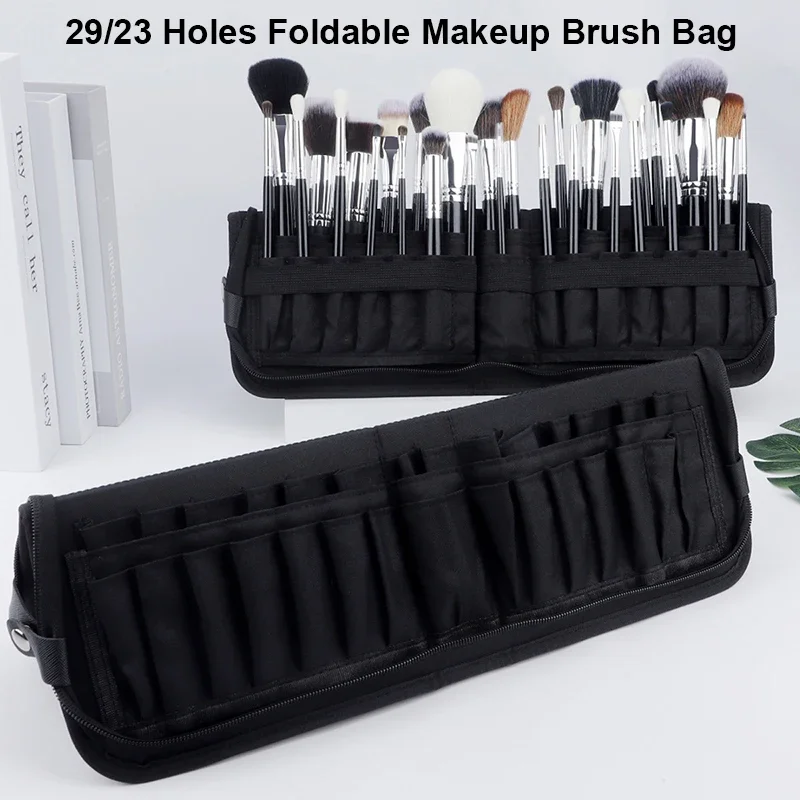 29/23 Holes Foldable Makeup Br - Travel Accessories Set ulasan dan harga