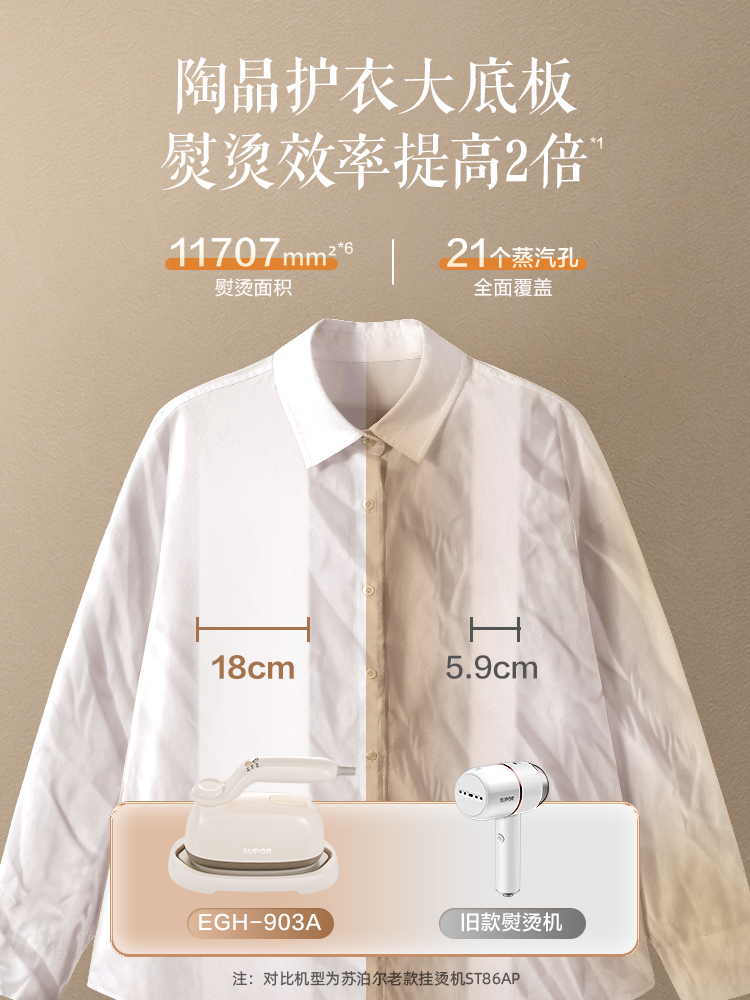 220V Supor Handheld Steamer Po - Mini Iron Travel ulasan dan harga