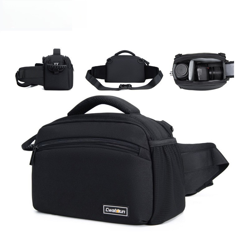 Waterproof One-Shoulder Sling  - Camera Bag Travel ulasan dan harga